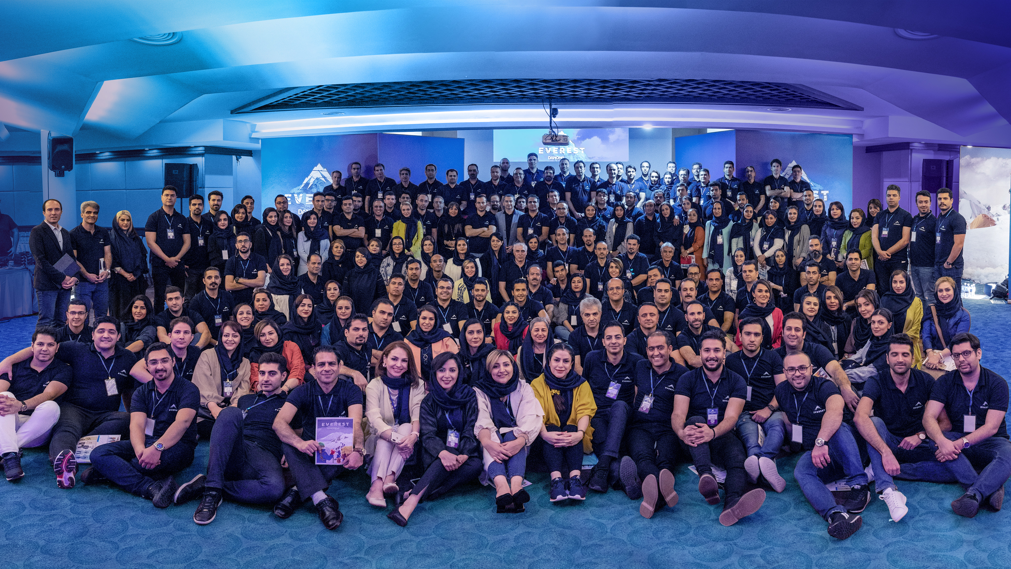 Danone employees united behind the Climbing Higher programme