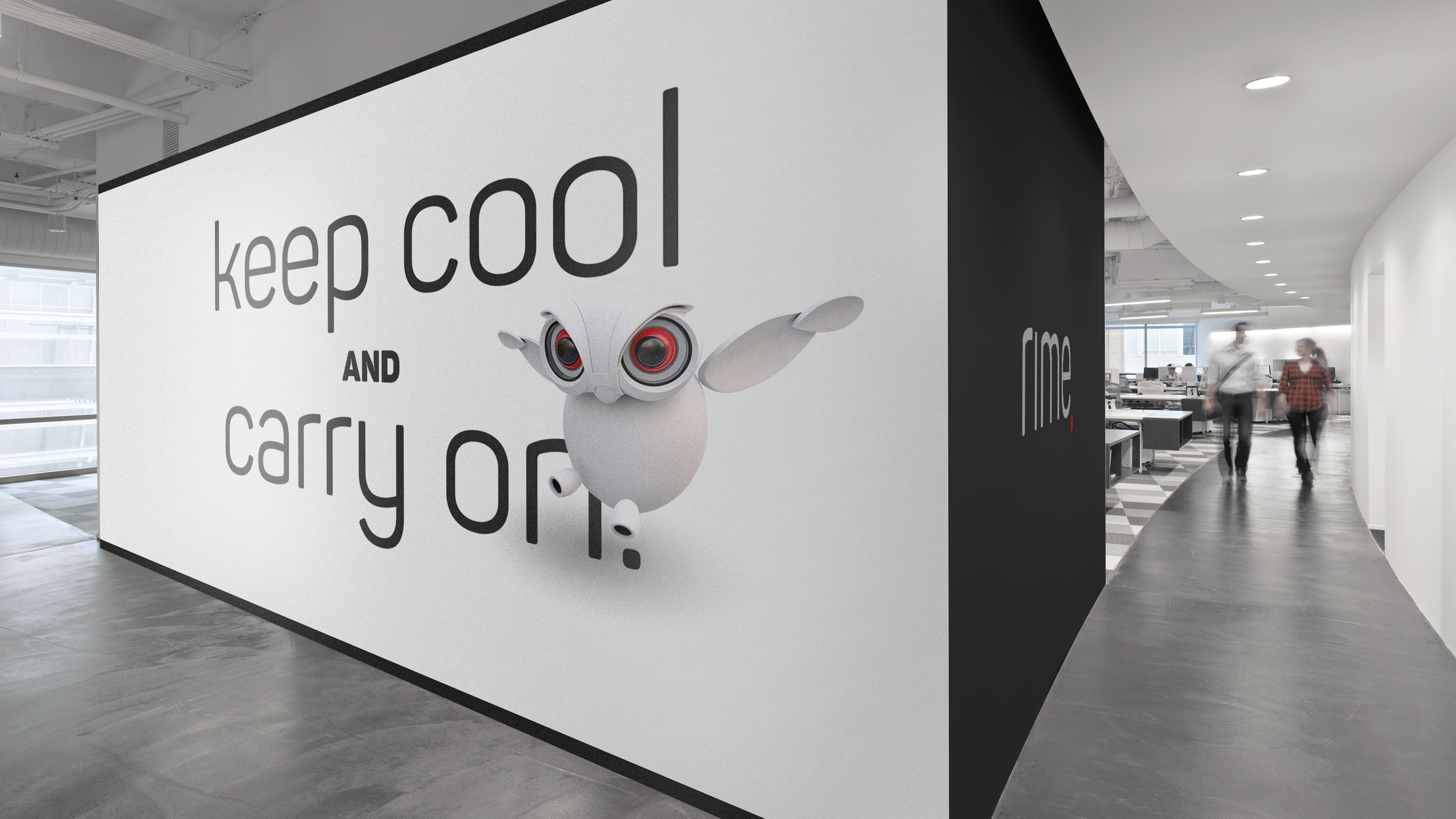 Rime refrigeration interior design