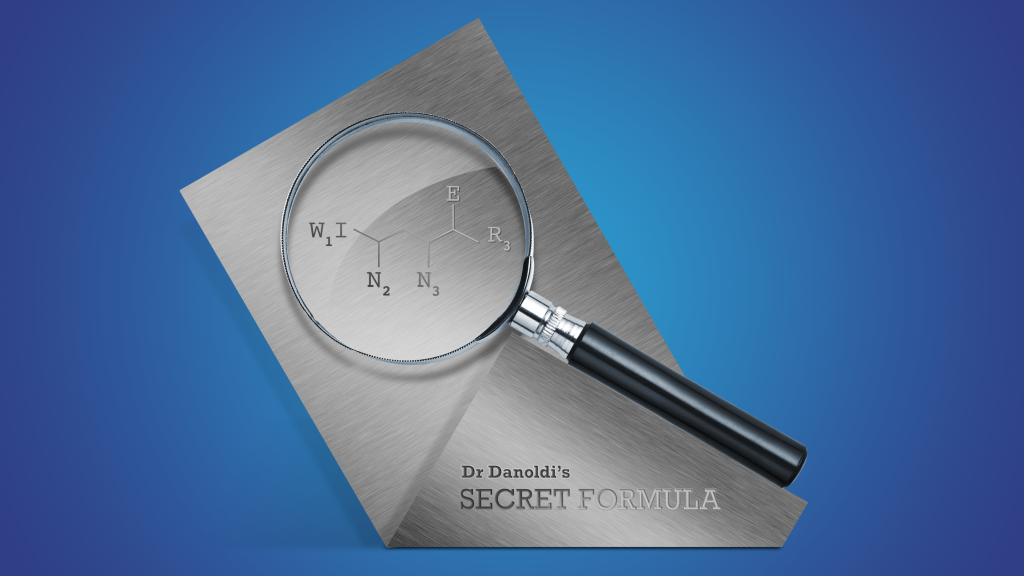 Custom magnifier glass trophy for winning HCP team